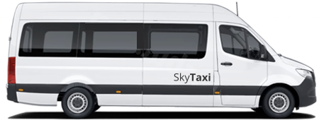 Taxi Minibus-19 to Finlyandsky railway station from Pulkovo Airport